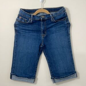 Women’s Hudson Amelia Cuffed Knee Denim Shorts -Size 30